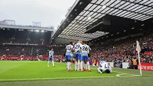 Scores A Goal 0 1 Prints: Manchester United v Brighton and Hove Albion Premier League 19JAN25