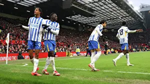 Manchester United 19JAN25 Prints: Manchester United v Brighton and Hove Albion Premier League 19JAN25