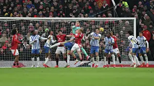 Manchester United 19JAN25 Prints: Manchester United v Brighton and Hove Albion Premier League 19JAN25