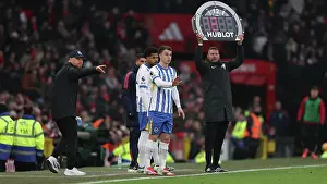 Manchester United 19JAN25 Prints: Manchester United v Brighton and Hove Albion Premier League 19JAN25