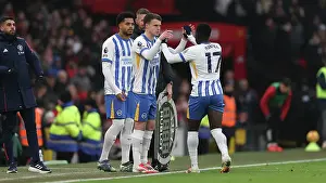 Manchester United 19JAN25 Prints: Manchester United v Brighton and Hove Albion Premier League 19JAN25