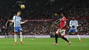 Manchester United 19JAN25 Prints: Manchester United v Brighton and Hove Albion Premier League 19JAN25