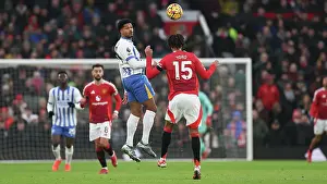 Manchester United 19JAN25 Prints: Manchester United v Brighton and Hove Albion Premier League 19JAN25