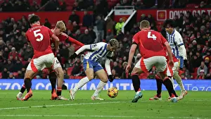 Manchester United 19JAN25 Prints: Manchester United v Brighton and Hove Albion Premier League 19JAN25