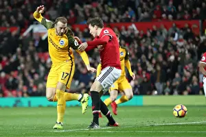 Manchester United 25NOV17 Prints: Manchester United vs. Brighton and Hove Albion: Premier League Showdown at Old Trafford (25NOV17)