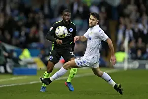 Leeds United 18MAR17 Prints: March Clash: Leeds United vs. Brighton and Hove Albion in EFL Sky Bet Championship (18MAR17)