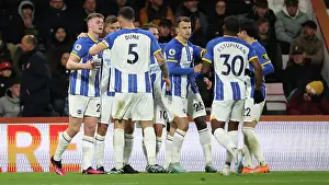Bournemouth 04APR23 Prints: March, Mac Allister, and Caicedo in Action: Brighton's Midfield Triumvirate Shine vs