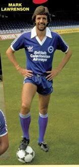 Images Dated 18th March 2009: Mark Lawrenson: A Brighton and Hove Albion Footballing Legend