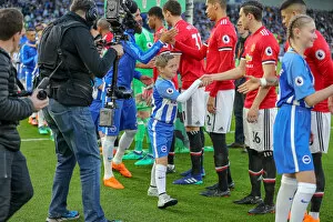 Manchester United 04MAY18 Collection: Mascots - Man Utd-7990