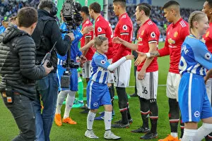 Manchester United 04MAY18 Collection: Mascots - Man Utd-7991