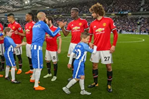 Manchester United 04MAY18 Collection: Mascots - Man Utd-9943