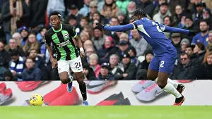 Match action during the Premier League match between Chelsea and Brighton