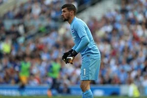 Images Dated 6th August 2017: Mathew Ryan in Action: Brighton & Hove Albion vs Atletico de Madrid (06AUG17)