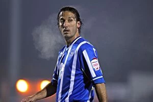 Images Dated 16th November 2010: Mauricio Taricco: The Defensive Mastermind of Brighton & Hove Albion FC