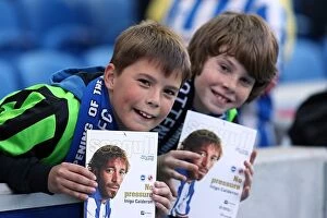Images Dated 10th April 2012: A Memorable 10-4-12: Brighton & Hove Albion's Historic 10-0 Win Against Reading (2011-12 Season)