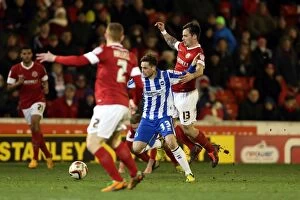 Images Dated 12th March 2013: A Memorable 12-3-2013: Brighton & Hove Albion's Historic Victory at Barnsley