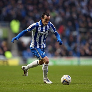 Derby County - 12-01-2013 Prints: A Memorable Battle: Brighton & Hove Albion vs