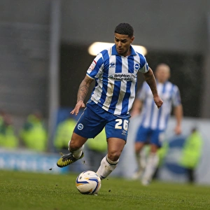 Derby County - 12-01-2013 Prints: A Memorable Battle: Brighton & Hove Albion vs