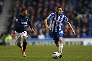 Blackburn Rovers - 12-02-2013 Prints: A Memorable Game: Brighton & Hove Albion vs