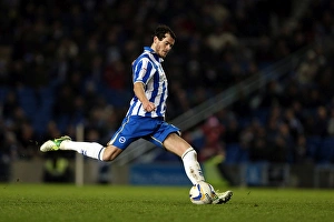 Derby County - 12-01-2013 Prints: A Memorable Home Game: Brighton & Hove Albion vs