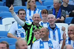 Images Dated 10th August 2013: A Memorable Home Game: Brighton & Hove Albion vs. Derby County (2013-14 Season)