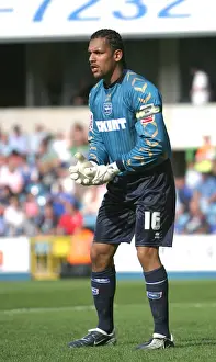 Michel Kuipers in Action at The New Den: Brighton and Hove Albion FC