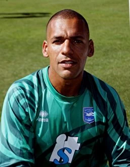 Michel Kuipers Collection: Michel Kuipers: Brighton & Hove Albion FC's Dutch Defender