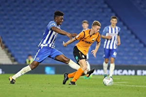 Barnet 22AUG17 Prints: Midfield Showdown: Rohan Ince vs. Jack Taylor (2017) - Brighton & Hove Albion vs. Barnet