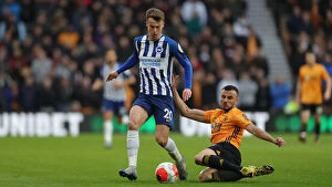 Images Dated 7th March 2020: Molineux Rivalry: Wolverhampton Wanderers vs. Brighton and Hove Albion