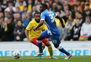 Watford 25APR15 Prints: Mustapha Carayol Thrills in Brighton and Hove Albion vs Watford Championship Clash (25APR15)