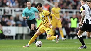 Weaves His Way Through Prints: Newcastle United v Brighton and Hove Albion FA Cup 5th Round 02MAR25
