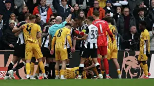 Sent Off Prints: Newcastle United v Brighton and Hove Albion FA Cup 5th Round 02MAR25