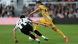 Evades A Challenge Prints: Newcastle United v Brighton and Hove Albion Premier League 19OCT24