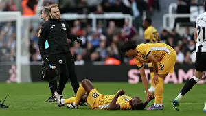 Pain Prints: Newcastle United v Brighton and Hove Albion Premier League 19OCT24