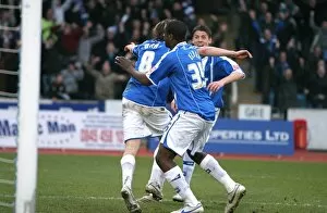 Images Dated 8th March 2007: Nick ward celebrates his goal