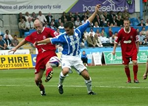 Images Dated 28th September 2007: Nicky Forster in Action: Brighton & Hove Albion vs. Southend United, September 1, 2007