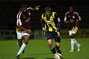 2008-09 Away Games Gallery: Northampton Town (JPT) Collection