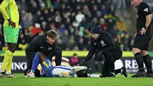 Pain Prints: Norwich City v Brighton and Hove Albion Emirates FA Cup 11JAN25