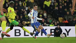 Norwich City 11JAN25 Prints: Norwich City v Brighton and Hove Albion Emirates FA Cup 11JAN25