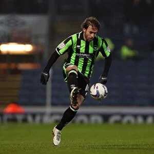 Images Dated 22nd January 2013: A Nostalgic Look Back: Brighton & Hove Albion vs. Blackburn Rovers (Away)