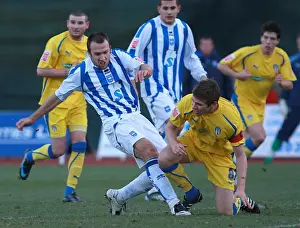 Season 2008-09 Prints: Nostalgic Look Back: Brighton & Hove Albion vs Colchester United (2008-09 Home Game)
