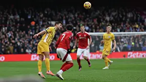 Aeriel Challenge Prints: Nottingham Forest v Brighton and Hove Albion Premier League 01FEB25