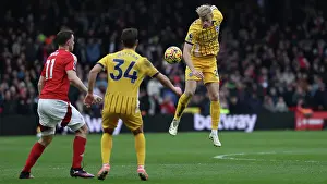 Aeriel Challenge Prints: Nottingham Forest v Brighton and Hove Albion Premier League 01FEB25