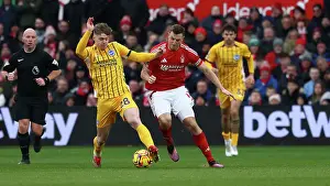 Nottingham Forest 01FEB25 Prints: Nottingham Forest v Brighton and Hove Albion Premier League 01FEB25