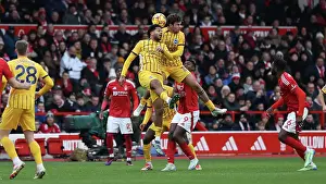 Nottingham Forest 01FEB25 Prints: Nottingham Forest v Brighton and Hove Albion Premier League 01FEB25