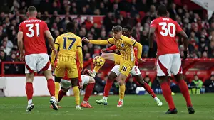Nottingham Forest 01FEB25 Prints: Nottingham Forest v Brighton and Hove Albion Premier League 01FEB25