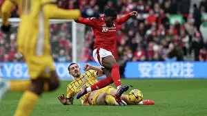 Nottingham Forest 01FEB25 Prints: Nottingham Forest v Brighton and Hove Albion Premier League 01FEB25