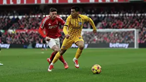 Nottingham Forest 01FEB25 Prints: Nottingham Forest v Brighton and Hove Albion Premier League 01FEB25