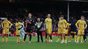 Looks Frustrated Prints: Nottingham Forest v Brighton and Hove Albion Premier League 01FEB25