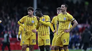 Looks Frustrated Prints: Nottingham Forest v Brighton and Hove Albion Premier League 01FEB25
